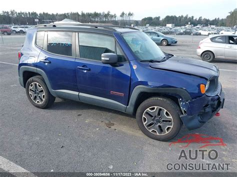 2016 JEEP Renegade TRAILHAWK GAS - ZACCJBCTXGPD66256