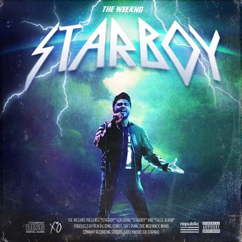 The Weeknd - Starboy [1800x1800] : freshalbumart