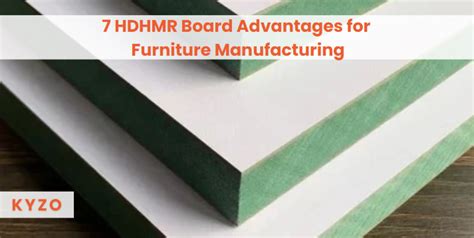 Top 7 HDHMR Boards Advantages for Furniture Manufacturing – KYZO