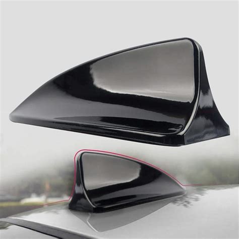 AllExtreme Car Shark Fin Roof Antenna Radio FM/AM Car Accessories ...