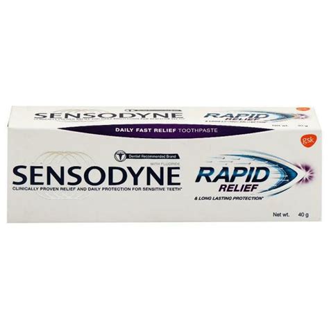 Sensodyne Rapid Relief Toothpaste, 40 gm Price, Uses, Side Effects ...
