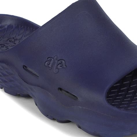 Buy A-HA Royal Blue Casual Slipper For Men SOFTWALK By Liberty