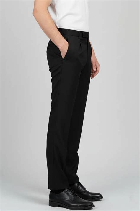 Black Formal Pant | Cotton Trouser for Men Tailored FitStyle – SYLORA