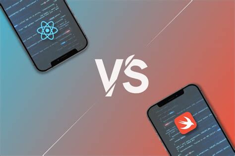 Image result for Swift vs React Native Code