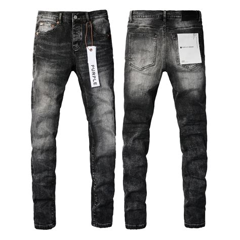 High End Designer Purple Denim Trending Jeans For Men For Men Straight ...