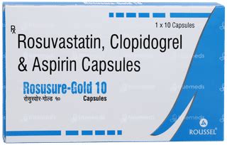 Rosusure Gold 10 Capsule 10: Uses, Side Effects, Price & Substitutes