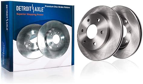 Detroit Axle - Front Brake Rotors for Chevy GMC Silverado Suburban ...