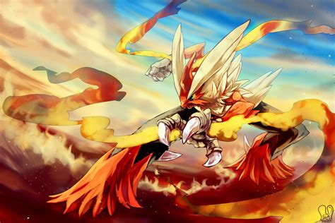 HD Wallpaper: Mega Blaziken in Action by Sa-Dui