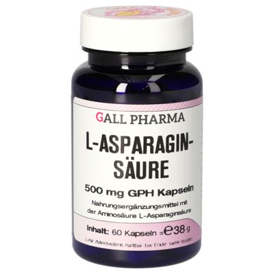 L-Aspartic acid 500 mg GPH Capsules [2614172]-Gall-Pharma GmbH-Online-Shop