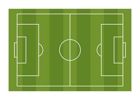 Vector File Image of Football Pitch 的图像结果