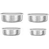 Buy Amazon Brand - Solimo 4-Piece Stainless Steel Storage Container Set ...