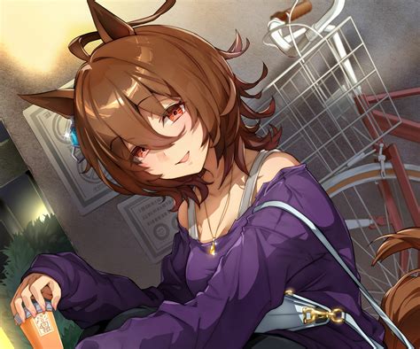 Download Agnes Tachyon Anime Uma Musume: Pretty Derby HD Wallpaper