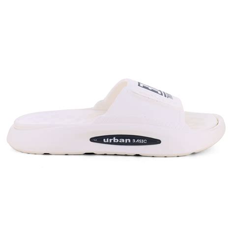 Buy White Slides For Men FL 2052 Online at best Price – Relaxo ...
