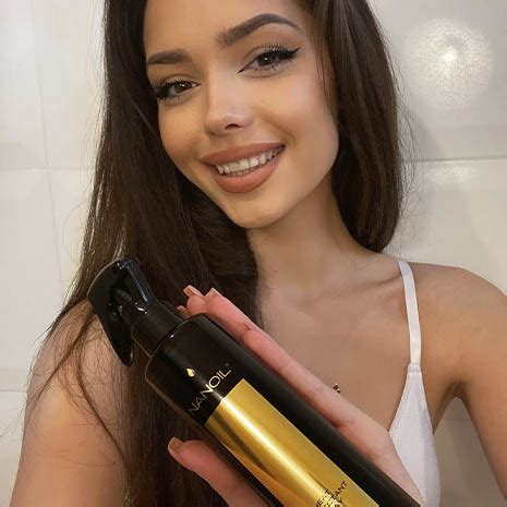 Nanoil Heat Protectant Spray