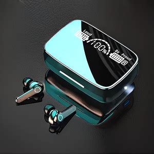 TECHWEAR M19 Crystal Clear Earbuds Bluetooth Headset 280H Playtime with ...