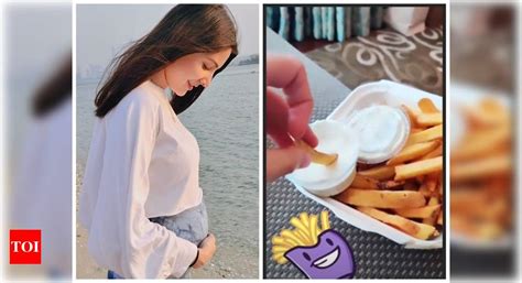 Watch: Anushka Sharma satisfies her pregnancy cravings with some french ...