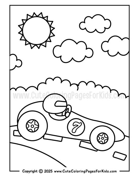 Car Coloring Pages (Free Printables) - Coloring Feel