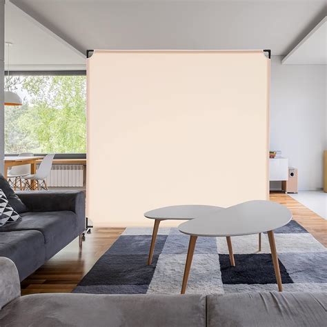 Spurgehom 6FT Single Panel Rolling Room Divider, India | Ubuy