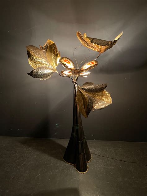 Breathtaking Unique Illuminated Sculpture or Floor Lamp by Artist ...