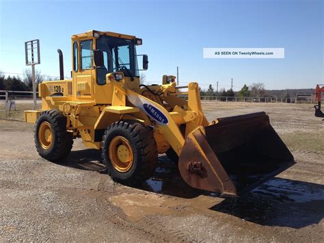 2000 Samsung Sl120 - 2 Wheel Loader Payloader Cummins Diesel Made By Volvo