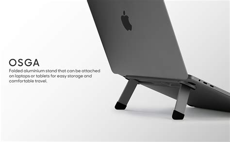 DailyObjects Tabletop Osgo - Adjustable Folding Laptop/Tablet Stand ...