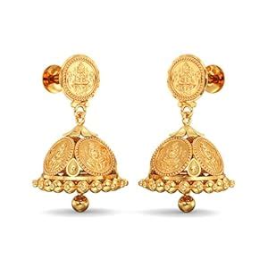 Buy Joyalukkas 22k (916) Purity BIS Certified Sacred Lord Lakshmi Gold ...