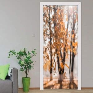 sky decal 200 cm Abstract Natural leaves wallpaper poster Adhesive ...