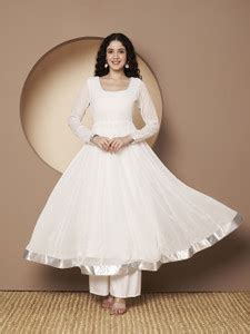White Anarkali - Buy White Anarkali online at Best Prices in India ...