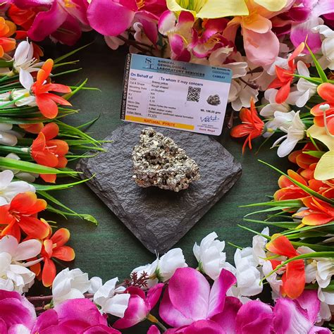 Natural Raw Pyrite Stone (Certified) – Trucrystals.in