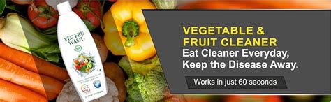 VEG FRU WASH Premium|Patented|Scientifically Proven,Effective,Natural ...