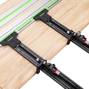 GOINGMAKE Track Saw Parallel Guide System with Mirco Adjustable Flip ...