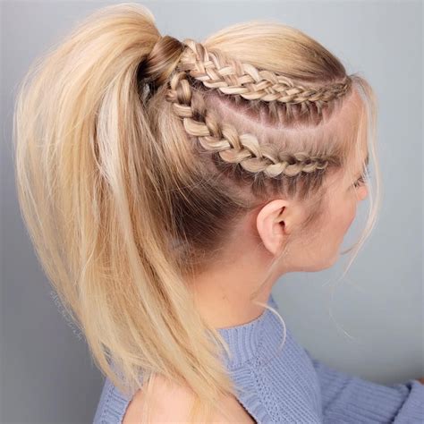 Hair Braid And Ponytail at Sam Hamby blog