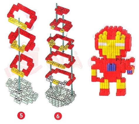 LEGO Iron Man 1 Tutorial Costom 的图像结果