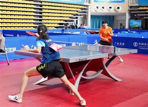 南宁选手实现广西乒乓球学青会金牌零的突破