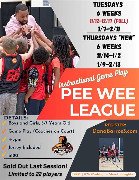 Clinics/Leagues - Dana Barros Basketball Club