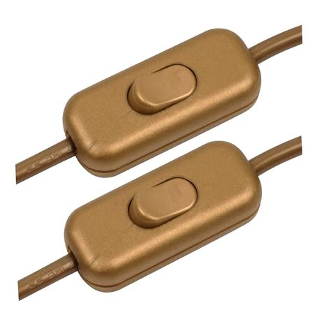 Buy 2 Pack | Gold Low Profile In-Line Double Pole Torpedo Rocker Switch ...