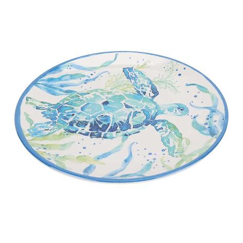 Melamine Turtle Salad Plate, 9" | At Home