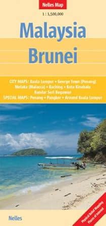 Buy Malaysia - Brunei Nelles Map Book Online at Low Prices in India ...