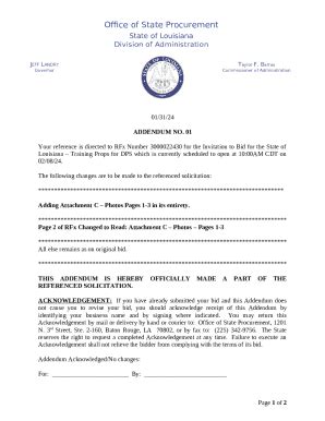 Addendum No. 1 - Adding Attachment C - Photos - wwwprd doa louisiana ...