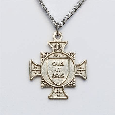 Saint Michael Maltese Cross Medal – Holy Family Gifts