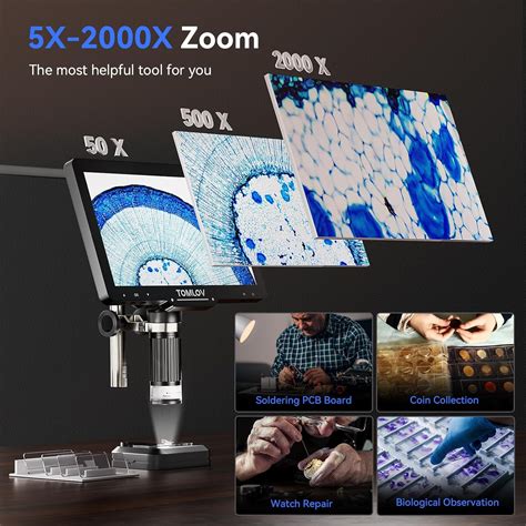 TOMLOV 2024 New DM501 Pro 2K Flexible Arm Digital India | Ubuy