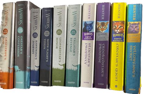 Warrior Cats Super Edition 10 Books WC Erin Hunter | eBay