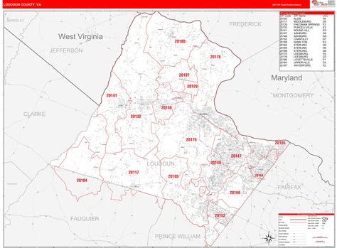 Loudoun County Va Zip Code Map at Kiara Smith blog