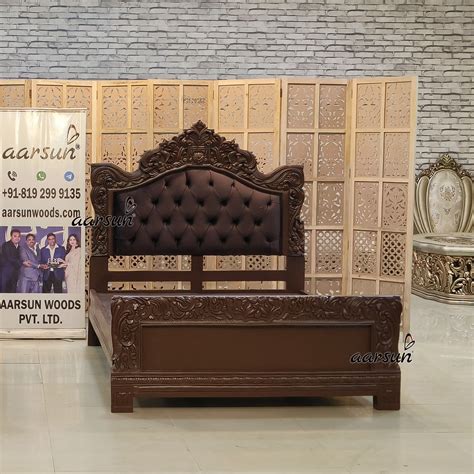 Amazing Queen Size Bed Elegant Design - Aarsun