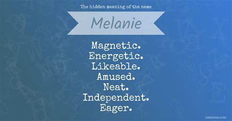 Melanie Name