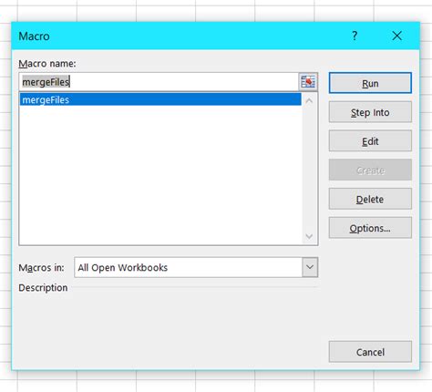 How to Create Batch File to Merge Excel Files 的图像结果
