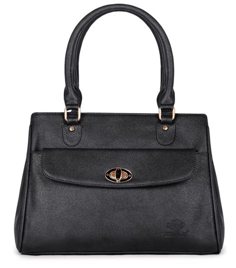 Buy THE CLOWNFISH Doyenne Black Messenger Bag | Stylish & Functional ...