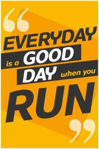 Motivational poster |Run Everyday| Inspirational Posters for Wall ...