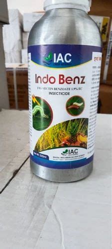 Insecticide Chemicals - INDO BENZ Enemictin benzoate 1.9% EC ...