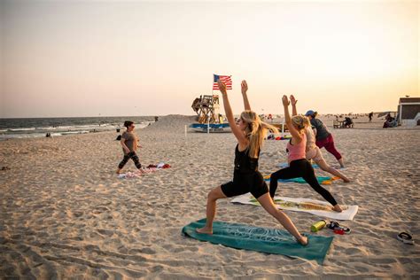 Wind Down Wednesday: Sunset Yin Yoga at the Beach, Robert Moses State ...